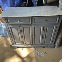 Marble Top Kitchen Island