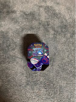 Kyogre EX Azure Legends Tin