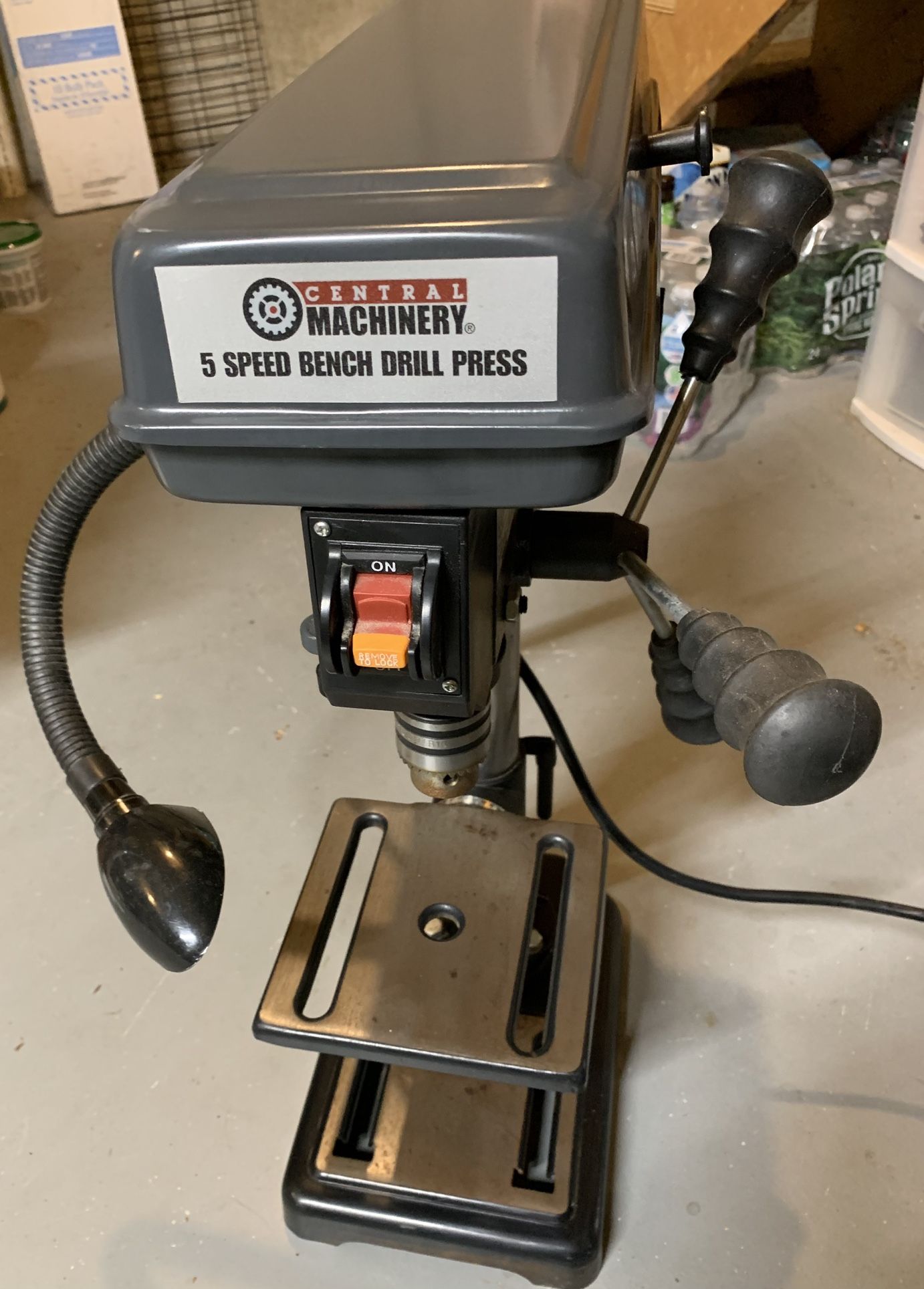 Central Machinery 8” drill press