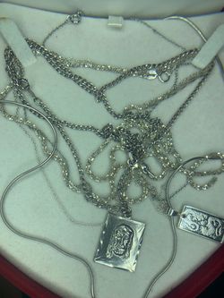 925 set of necklaces