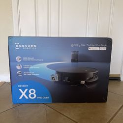 Ecovacs Deebot X8 OMNI PRO Robotic Vacuum And mop Cleaner