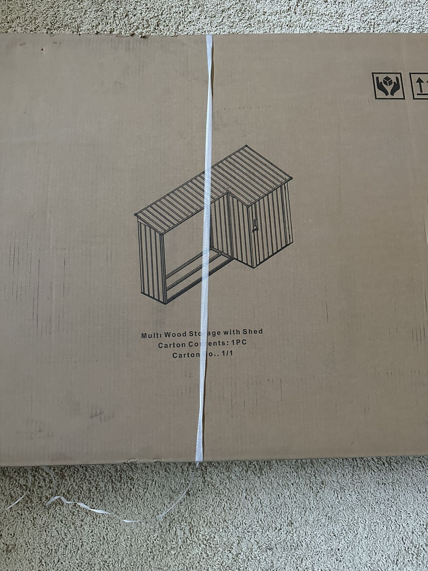 MULTI WOOD Storage with SHED