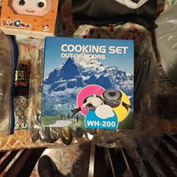 Camping Cooking Set $25 Obo