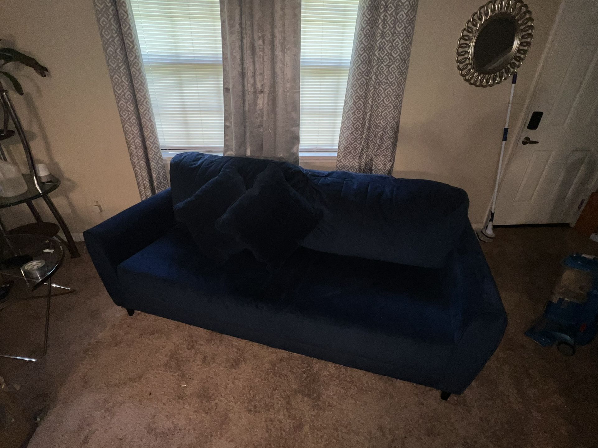 Navy Blue Couch
