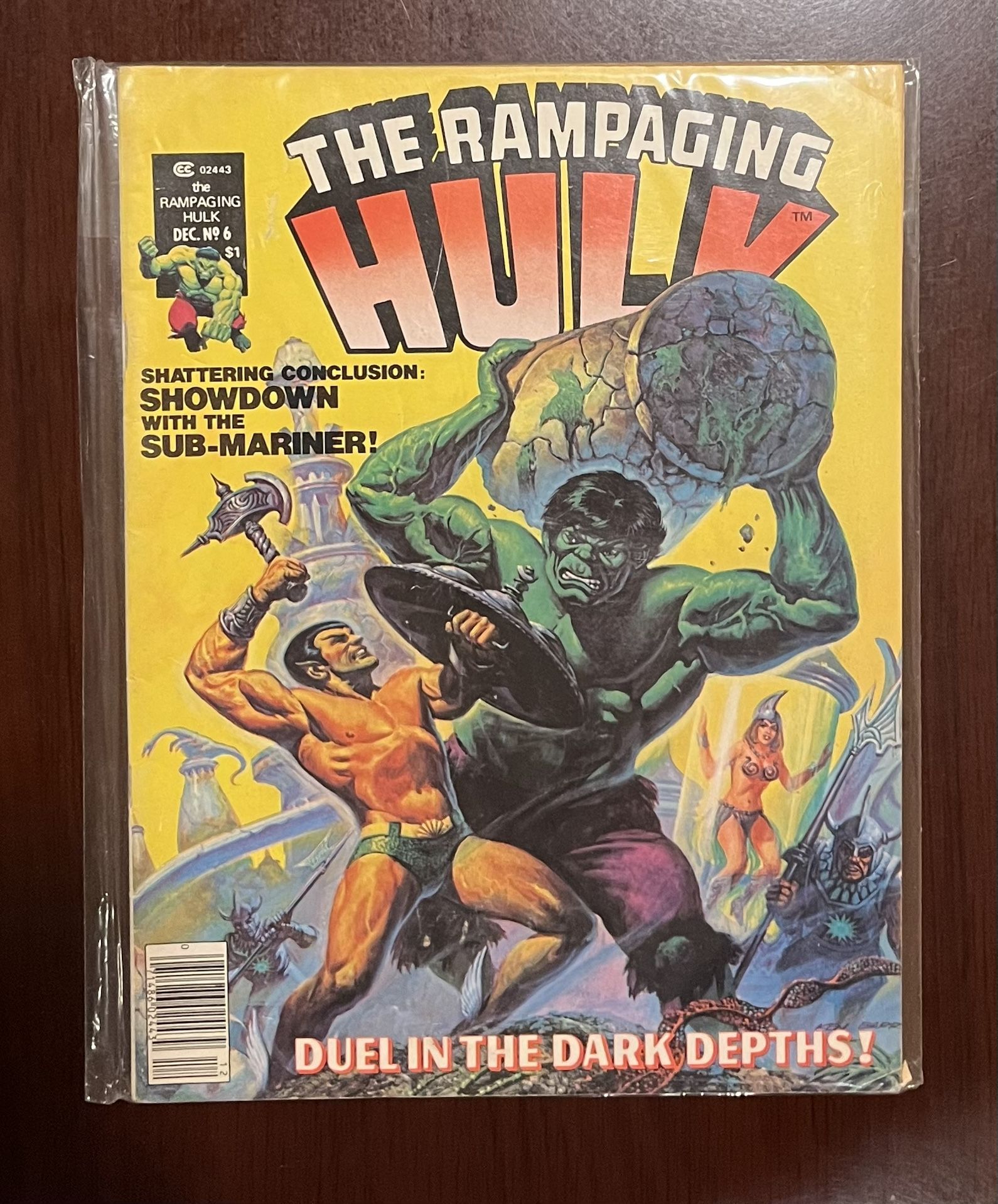 Rampage Hulk, Savage Tales, Eerie & Tarzan Lot