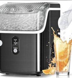 Ice maker 34 lbs. Counter Top Pebble ice nugget Ice