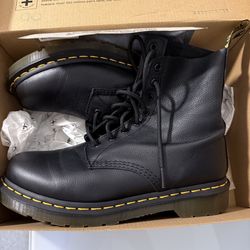 Dr martens Pascal Virginia Leather Lace Up Boots