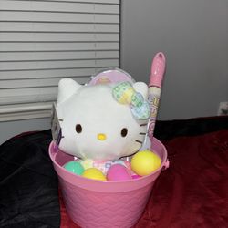 hello kitty easter basket $25