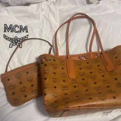 MCM Large Tote Bag & Mini Bag 