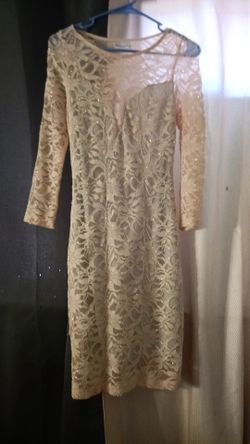 Light pink women's dress