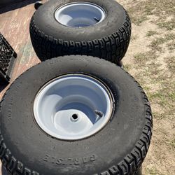 Riding Mower Tires And Rims .