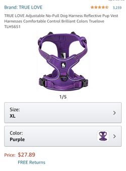 XL dog harness
