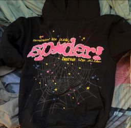 Black spider hoodie