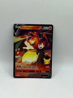 Pokemon Celebrations Lance’s Charizard V Promo Card # SWSH133