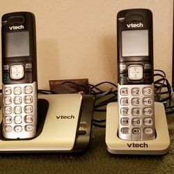 Home Phone VTech CS6719-2 2 Handset Expandable Cordless CallerID Call Waiting Intercom VOIP Landline