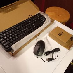Computer Keyboard Mouse Set