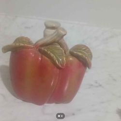 $12 Ceramic apple paper towel holder