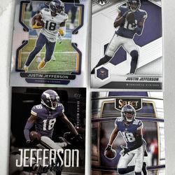Justin Jefferson Prizm Select -lot