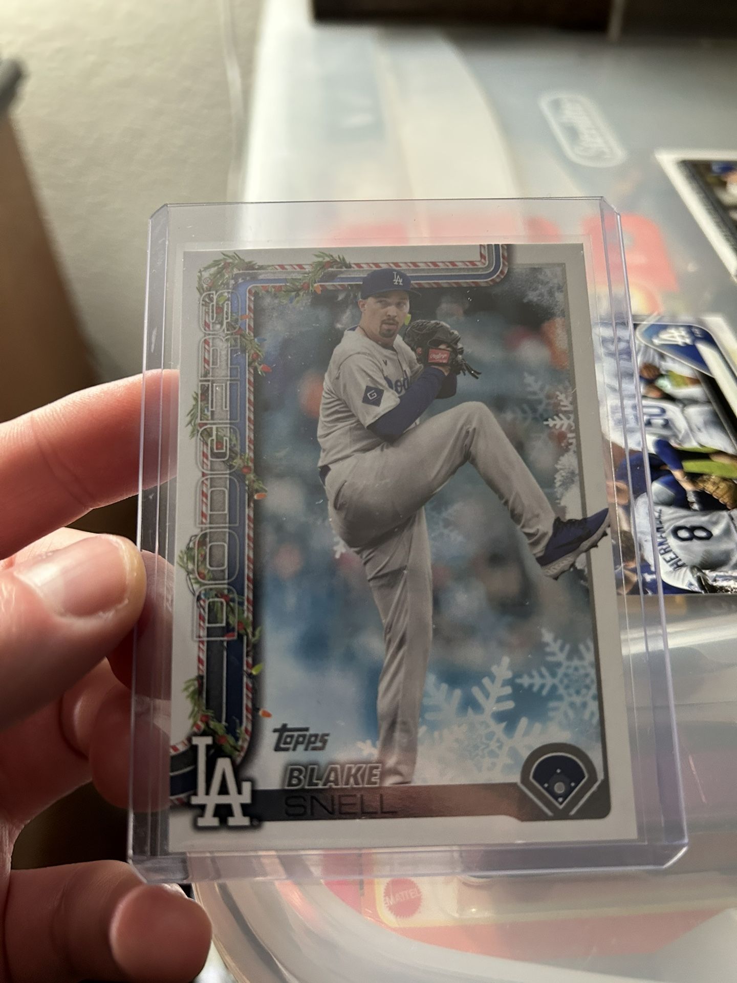 Dodgers Blake Snell Baseball Card
