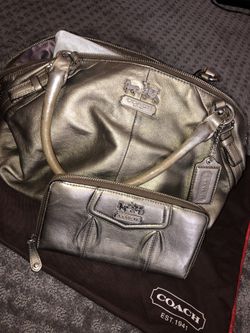 Coach bag & wallet $200