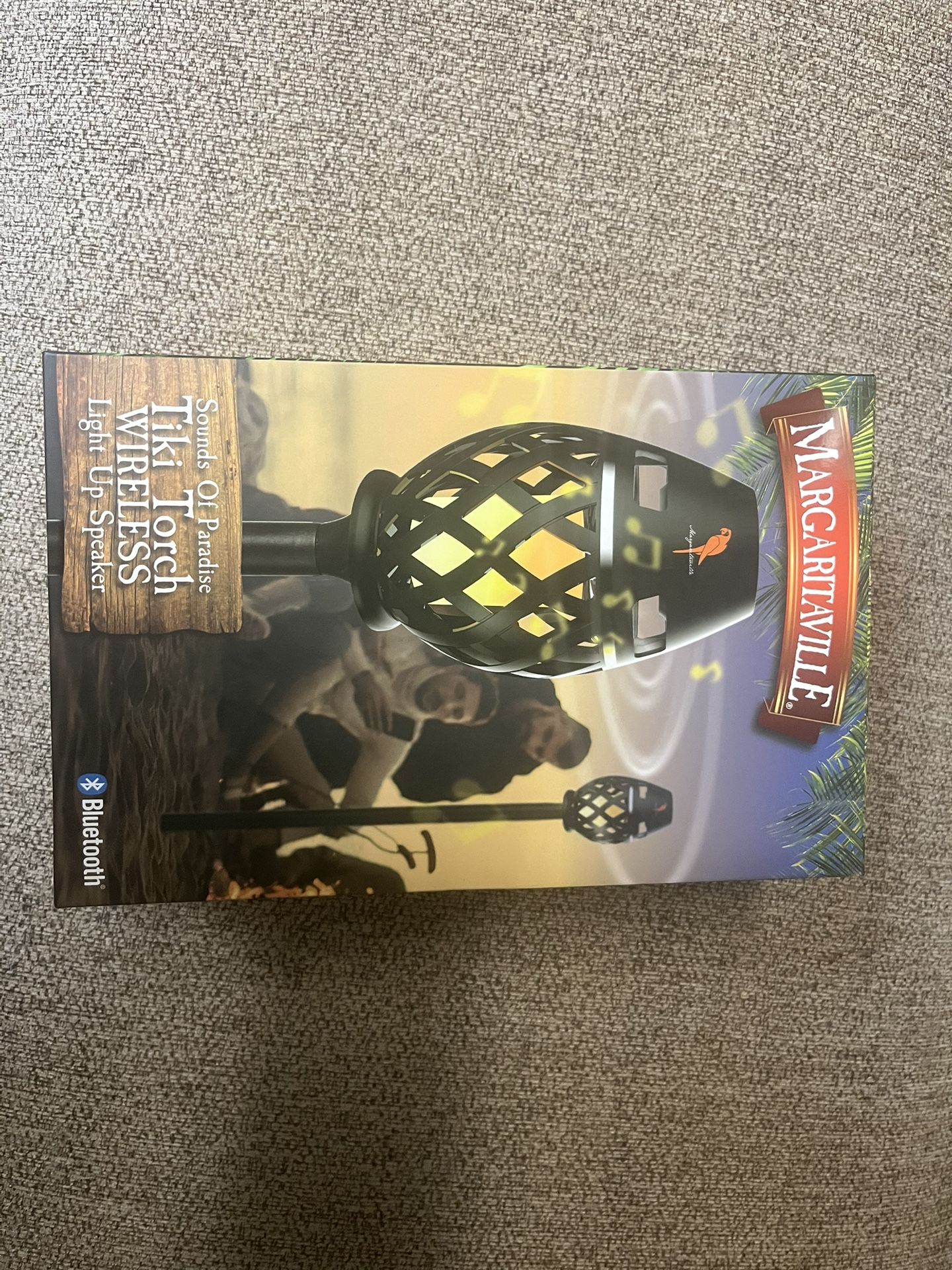 Wireless Light Up Tiki Torch Bluetooth Speaker