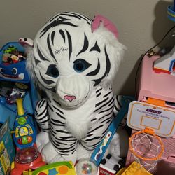 Giant Stuffed Tiger
