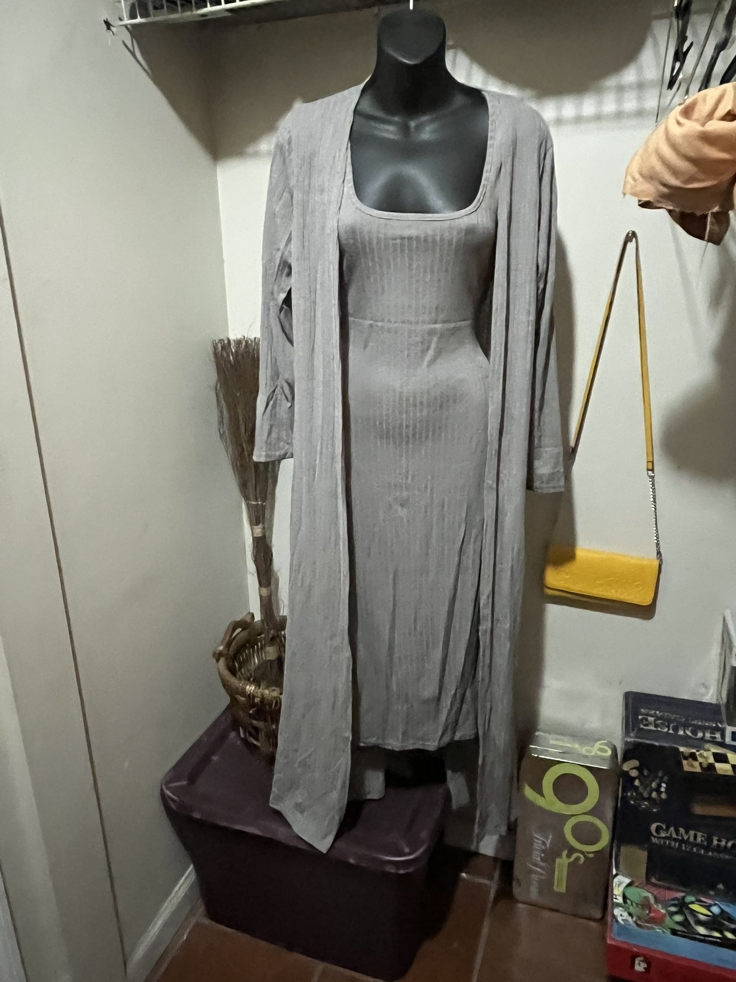 Women’s Brand New Two-Piece Dress And Jacket Outfit