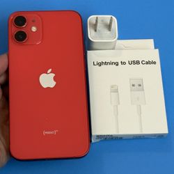 IPhone 12 MINI (128gb) Red UNLOCKED 