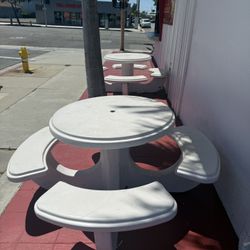 Cement Tables