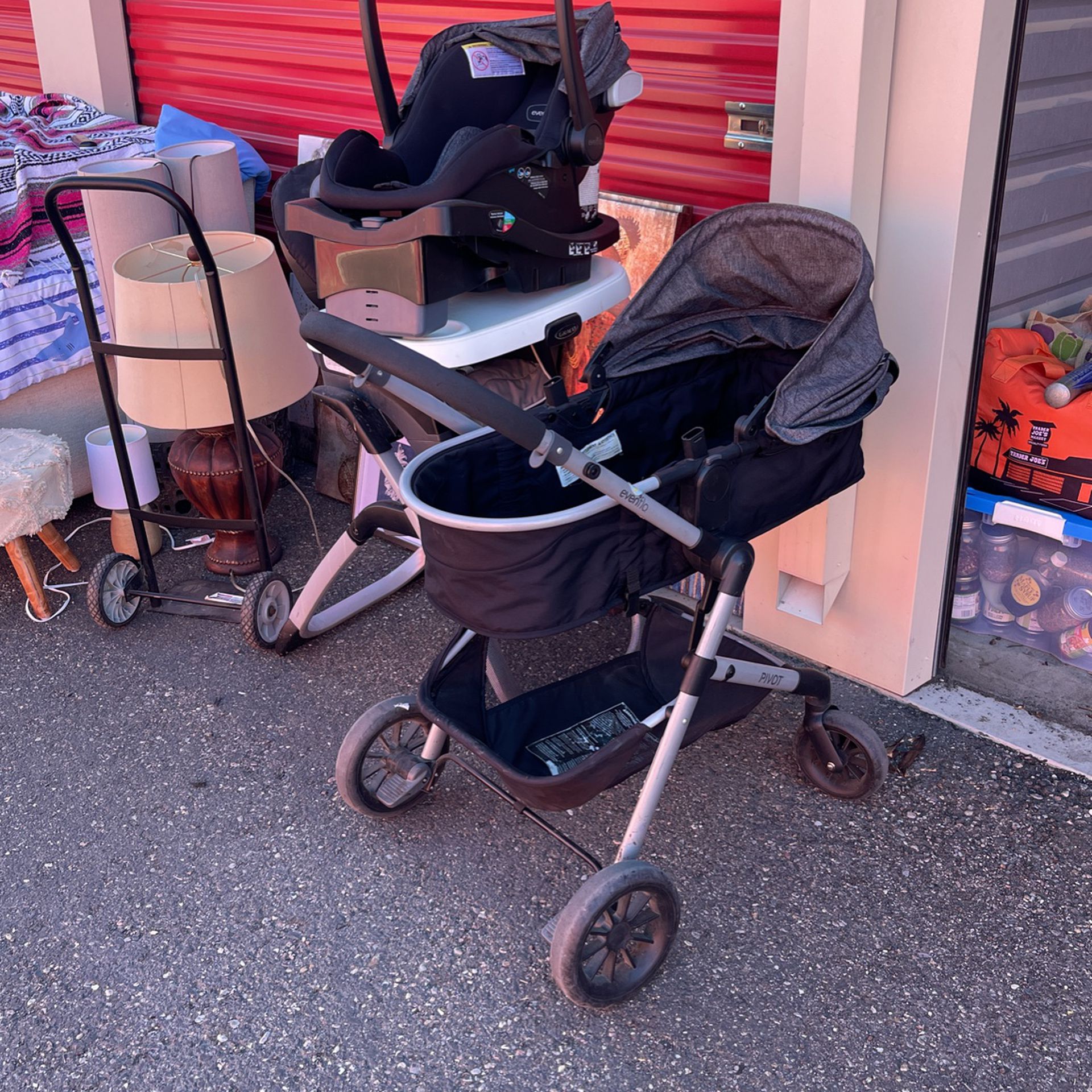 Even Flow Convertible Baby Stroller