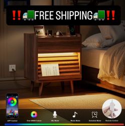 2 Drawer Nightstand (Set of 2)‼️🚛FREE SHIPPING🚛‼️