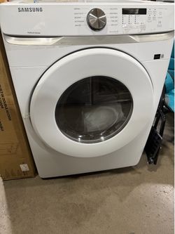 Samsung 7.5 cu. ft. Vented Stackable Electric Dryer in White with Sensor Dry