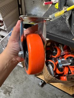 Heavy Duty Swivel Caster Wheels – 4”