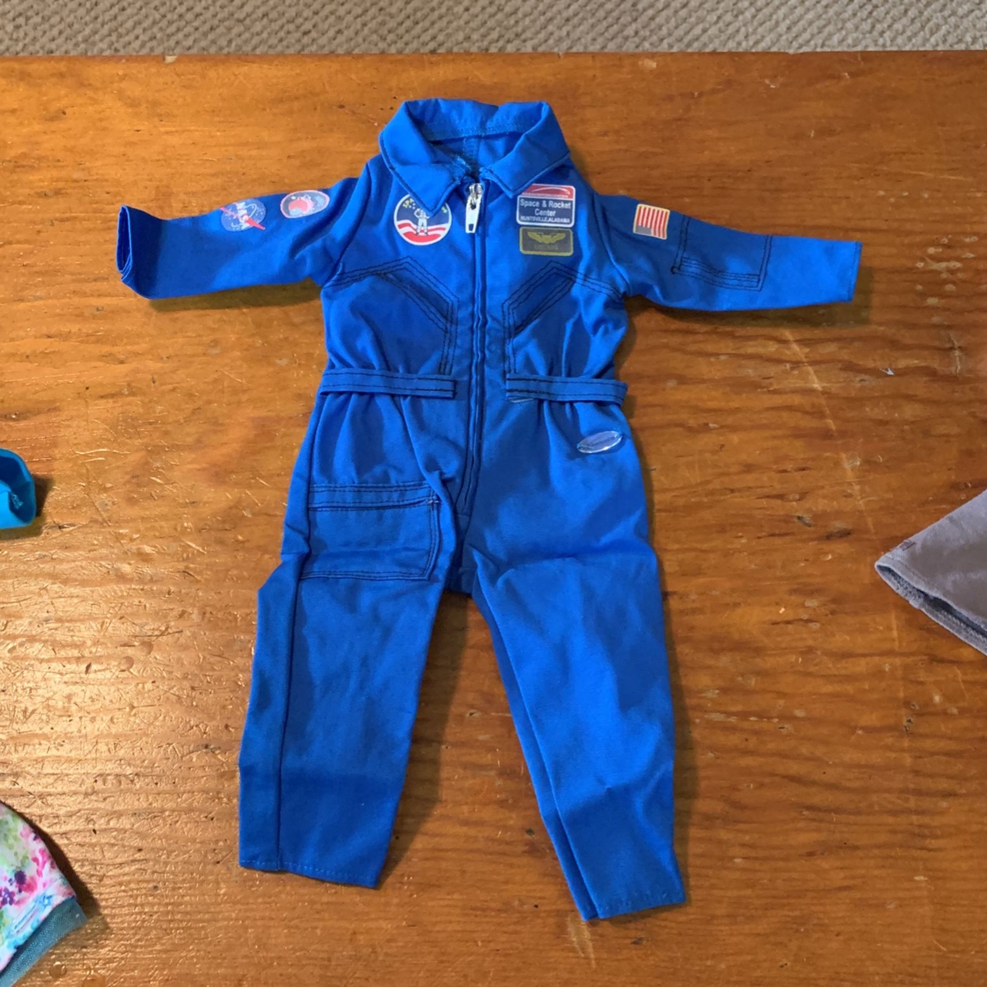 American Girl Doll NASA Flight Suit