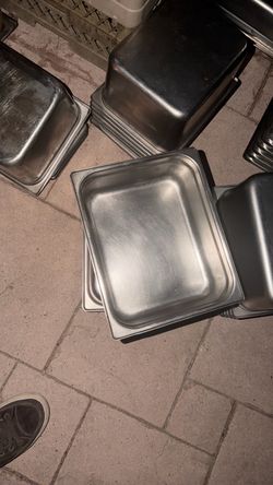 Stainless Steel Hotel Pans Lot