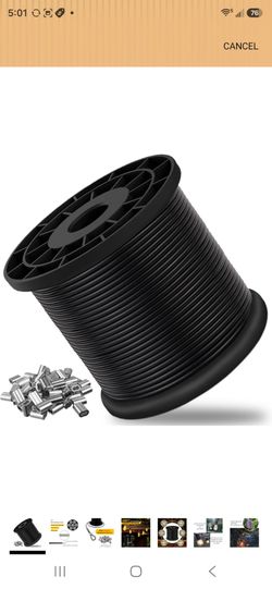 Cable wire for string lights