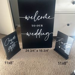 Wedding Signs/ Mirrors 