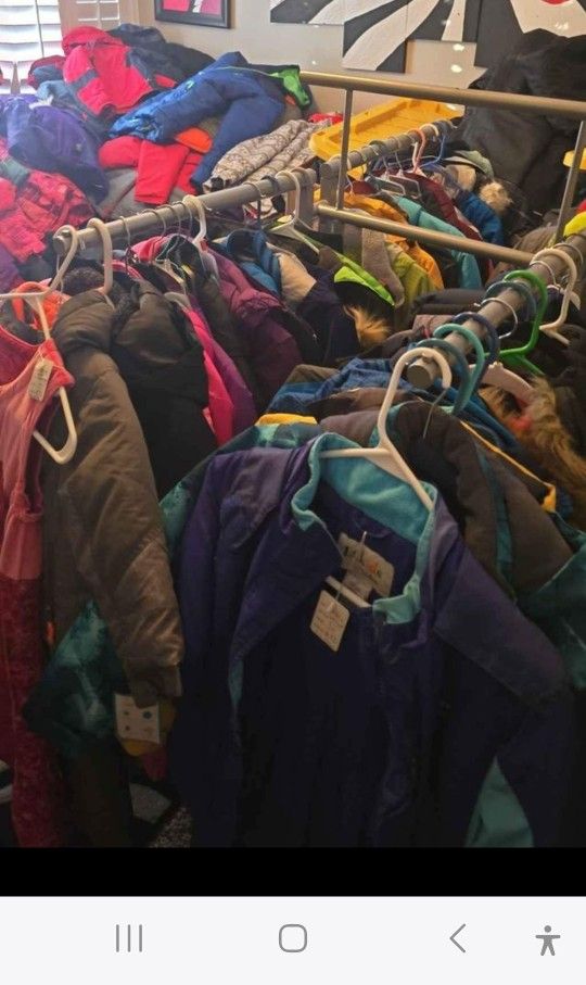 Kids Winter Jackets Bibs Pants Boots Goggles Gloves All You Need For Snow Trip !