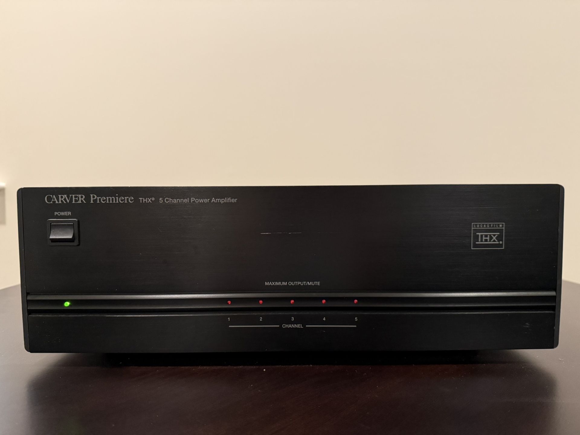 Carver Premier AV-705x 5-Channel Amplifier - 125W/Ch - THX - Made in USA