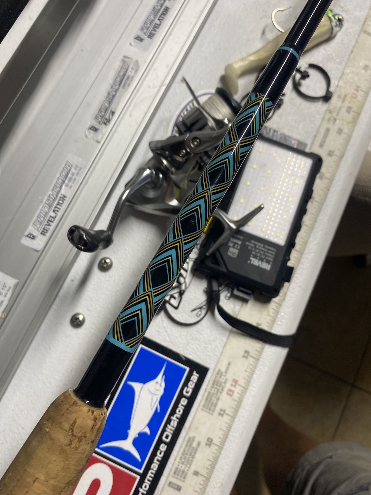 CustomYellowtail Rod 8 17lb