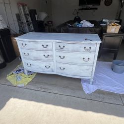 Shabby chic Dresser  56wX21dX34h.