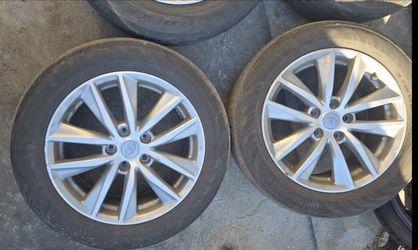 2 Stock Infinit Q50 G37 G35 17in Wheels 5x114.3 Replacement Spare 