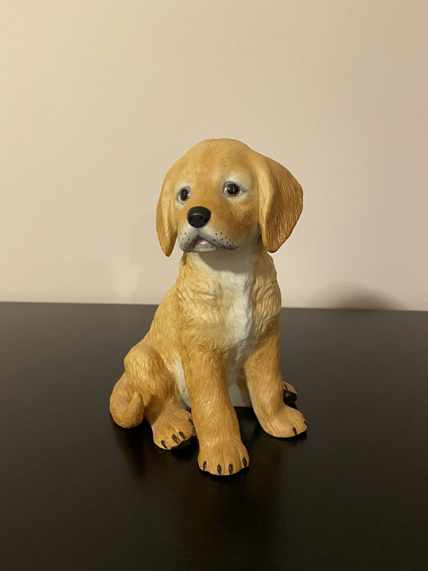 Lenox Golden Retriever Puppy Statue