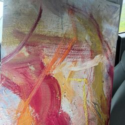 Abstract Modern Acrylic Oil Painting on Canvas 