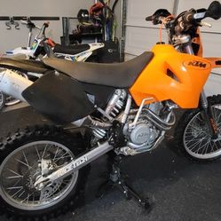 dirt bike ktm 580 cc with big bore so 620 now 