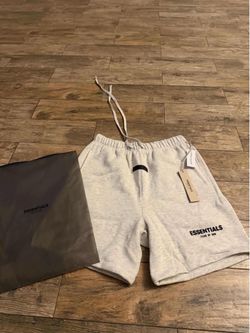 Essentials Fear Of God Light Oatmeal Shorts