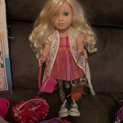 Camping Journey Girl- 18” Doll