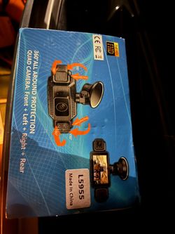 360 * all around car Quad camera full HD
