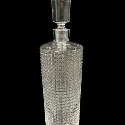 Krosno Poland Glass Decanter Pre-owned