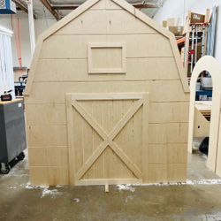 Wooden Barn Backdrop